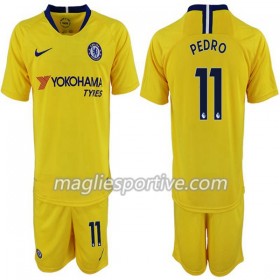 Completo Calcio Chelsea Pedro 11 Bambino Divisa Trasferta 2018/2019